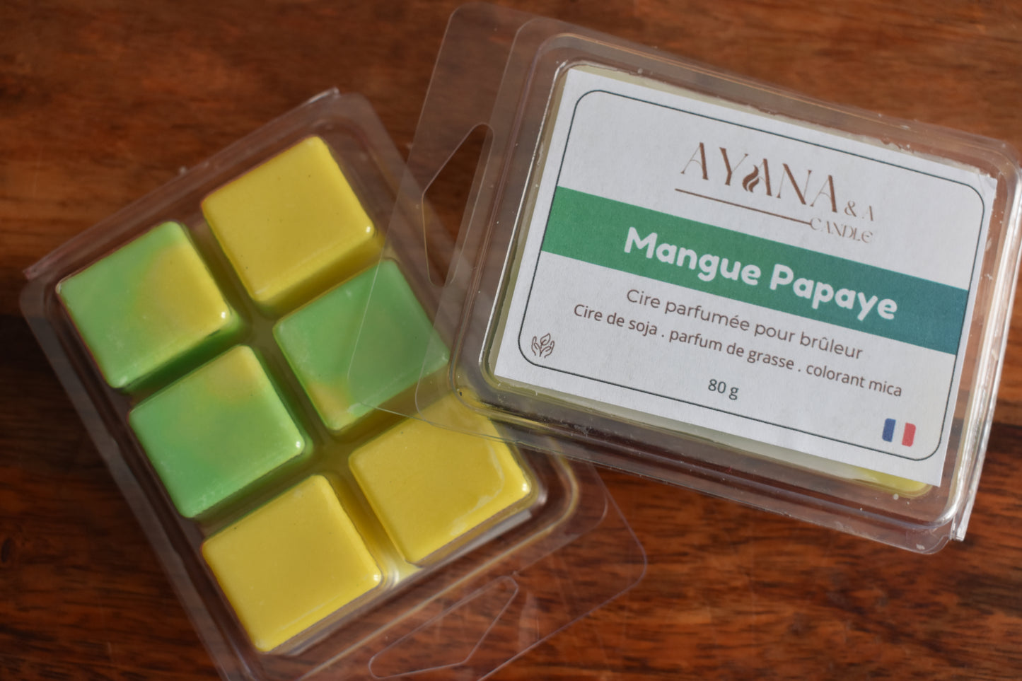 Fondant parfumé - Mangue papaye