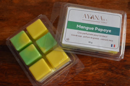 Fondant parfumé - Mangue papaye